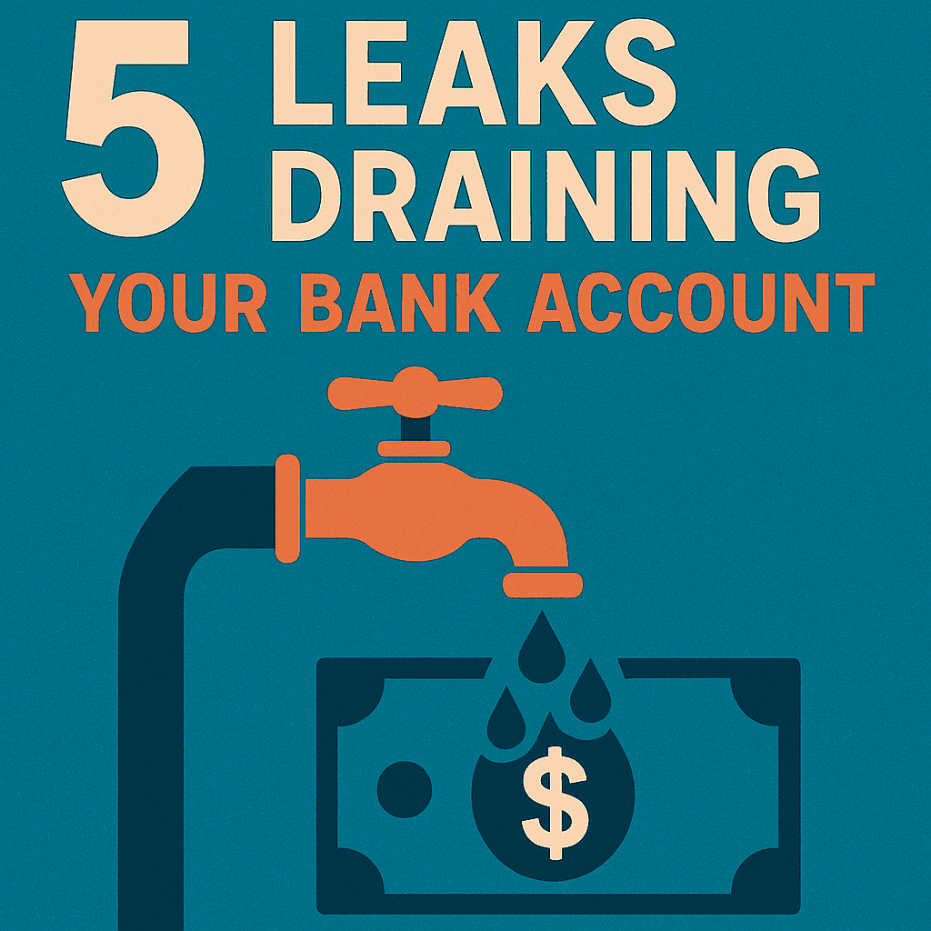 The 5 Money Leaks Secretly Draining Your Bank Account