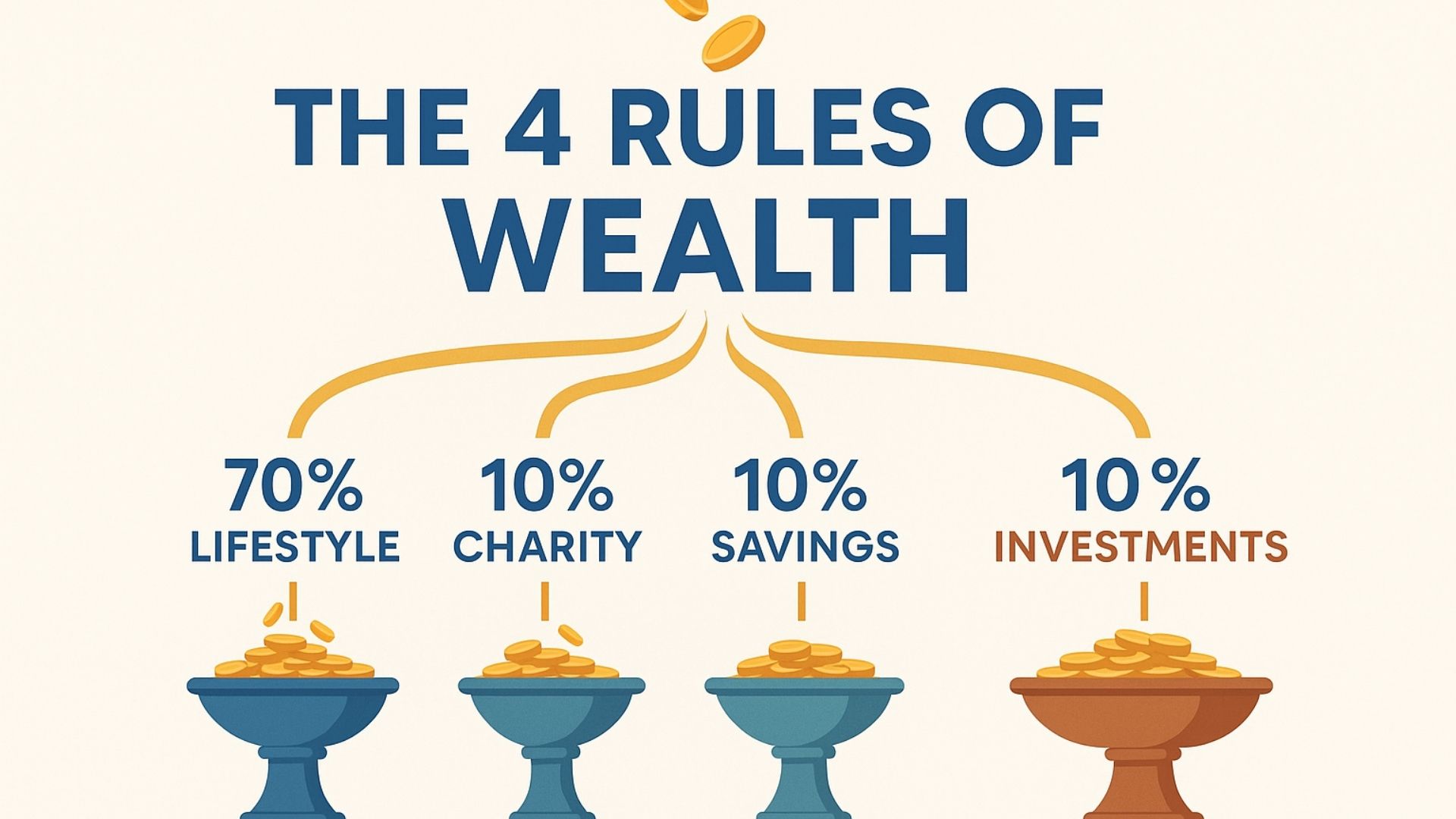 The 4 Fountains of Wealth, How The Rich Really Budget